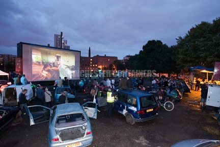 Cinema Festival Shipping Containers