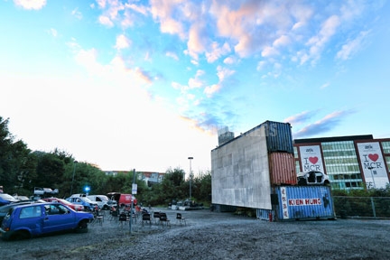 Cinema Festival Shipping Containers