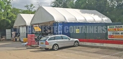 Container Canopies Options Manchester